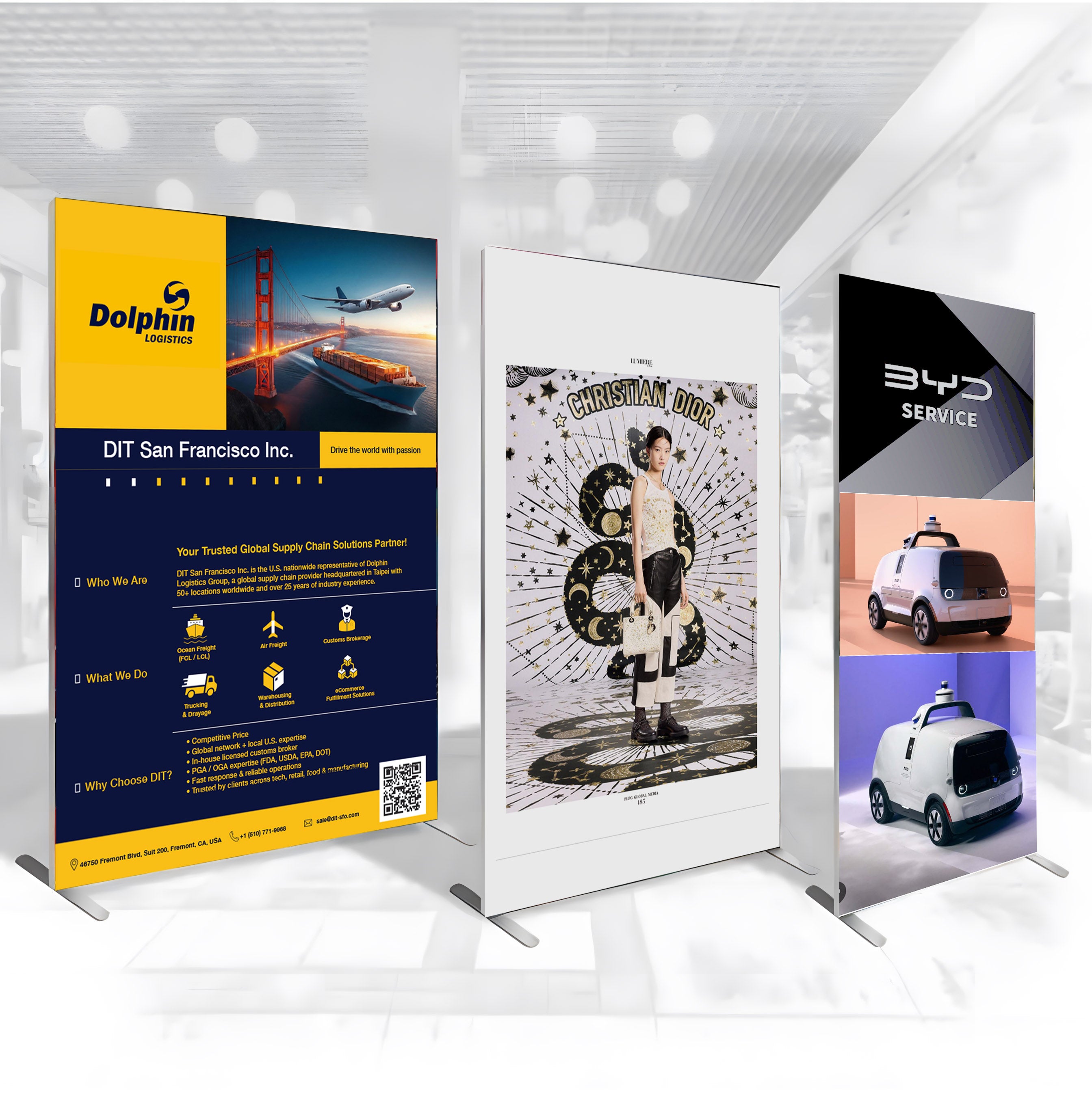 SEG Frame Displays
