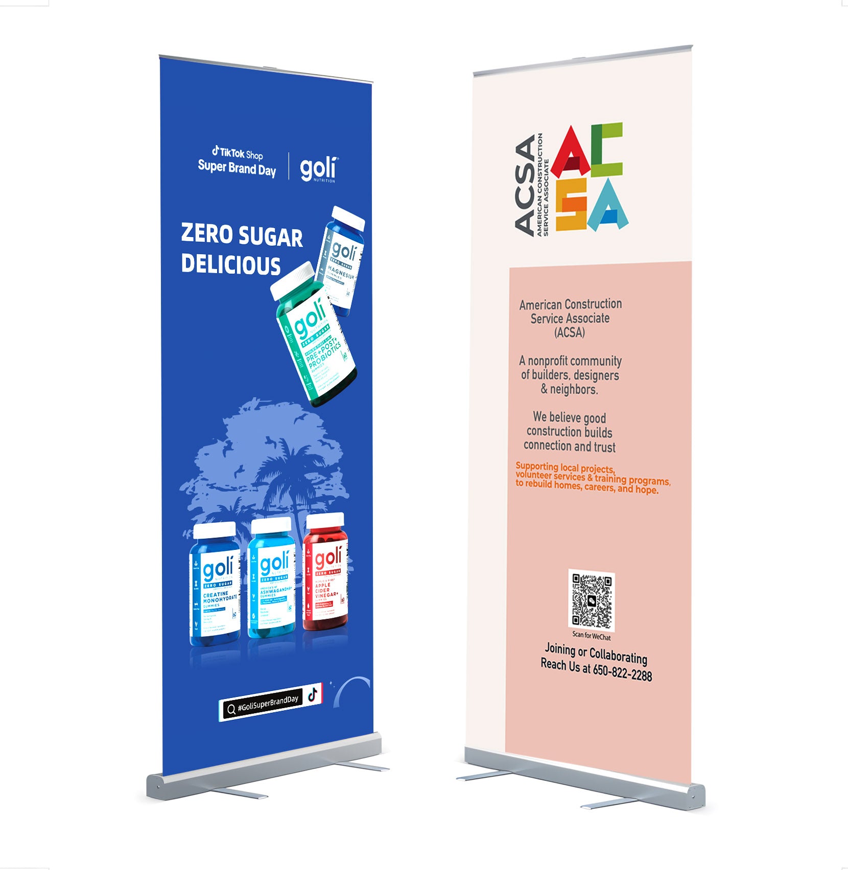 Standard Pull Up Banners